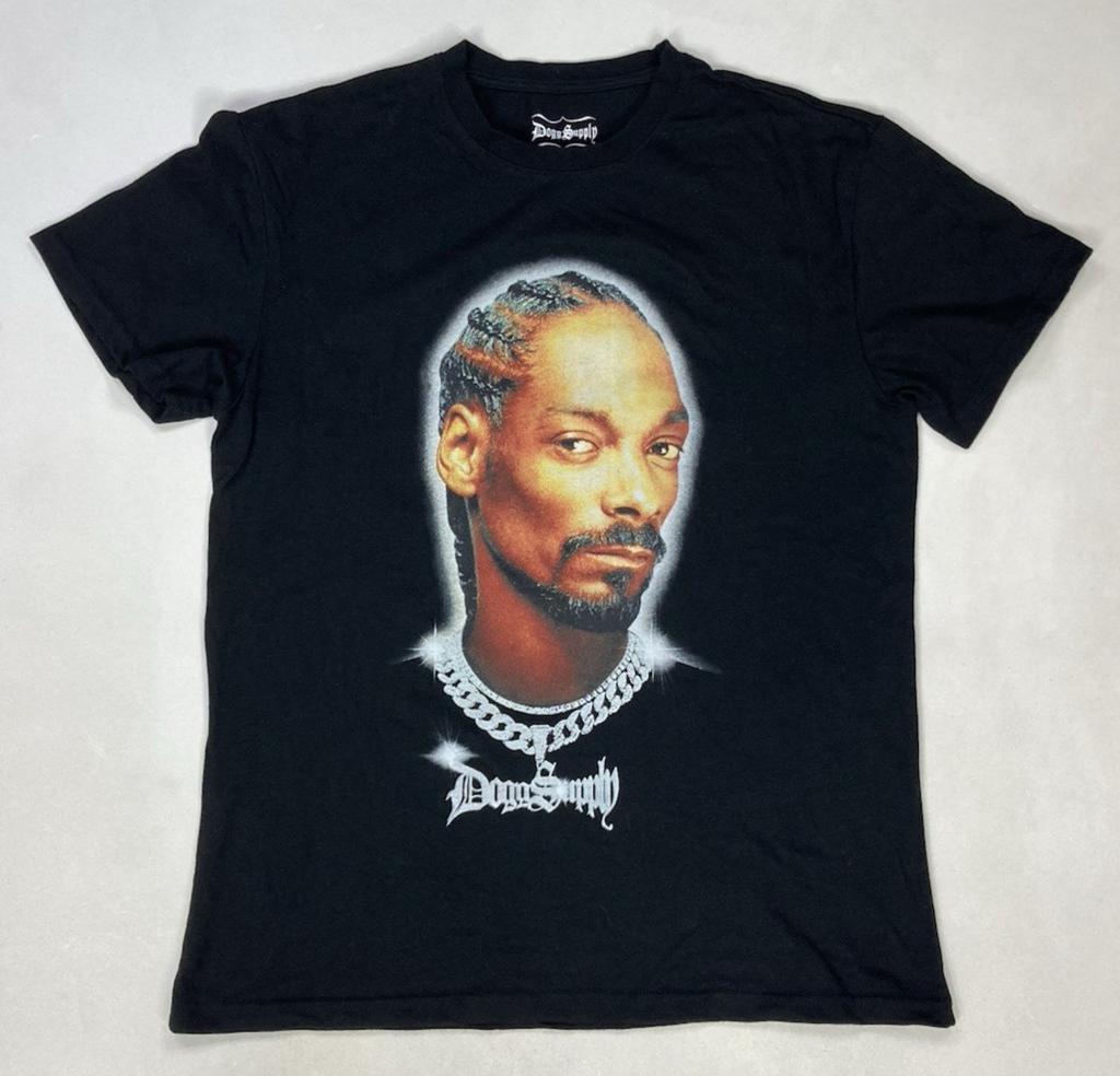 Dogg Supply by Snoop Dogg Graphic T-shirt Men Medium Black Music Rap