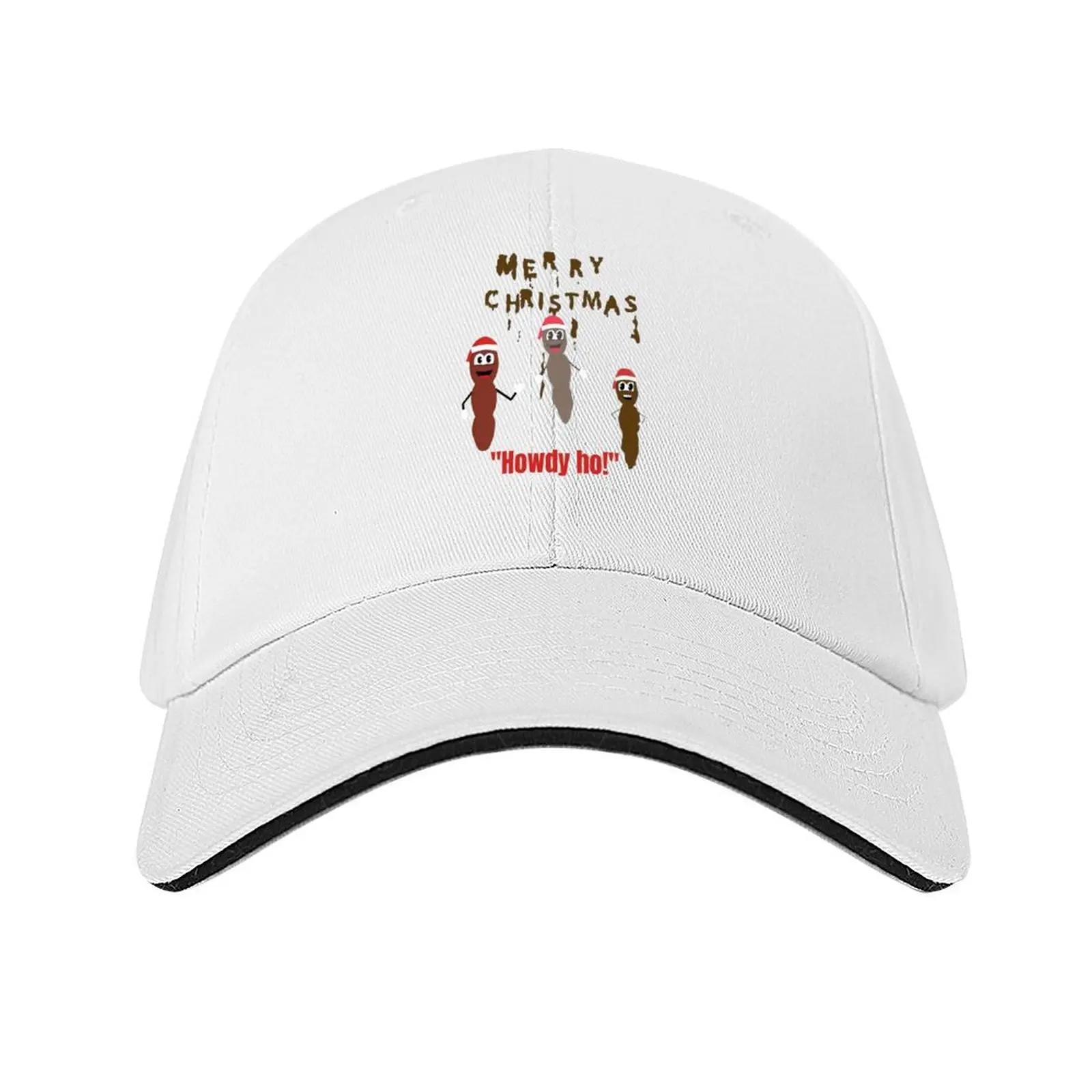 Mr Hankey - Howdy Ho! - The Christmas Poo - Mr hankey Baseball Cap Golf fun hats Bobble Hat Boy Child Women s белый