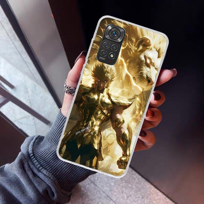 Saint Seiya Cool Phone Case For Xiaomi Poco X5 X6 X7 Pro F7 Ultra M7 Redmi 15C 15 13C 13 12C 12 10 10C 10A 9 9C 9T 9A Cover Poco