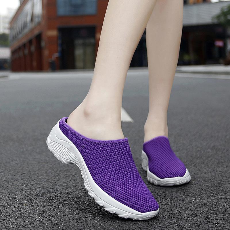 Fashion Summer Mesh Women Home Slippers Casual Shoes for Women Slippers Flip Flops Soft Comfort Couple House Slippers Zapatillas Hombre