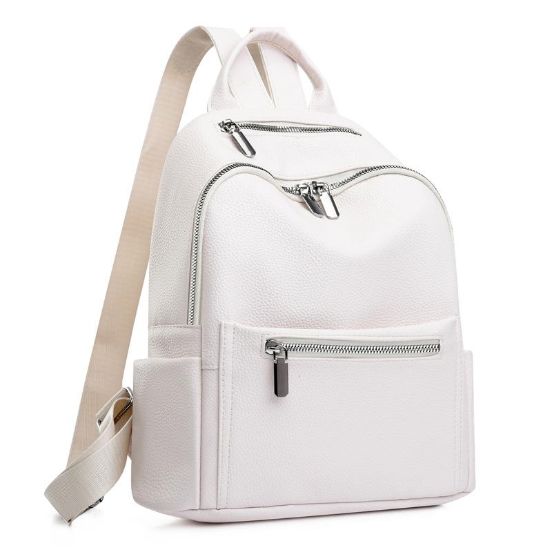 Backpack Women's New Korean Version Large Capacity Women's Backpack Fashionable and Versatile Student Bag Women's Bag Trend