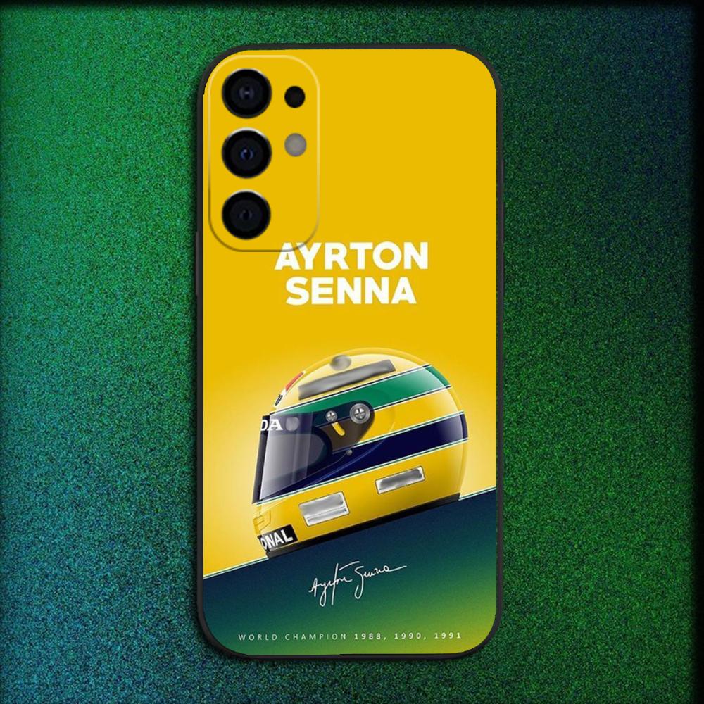 

Racing Driver A-Ayrton Senna Phone Case For Samsung S25,S24,S21,S22,S23,S30,Ultra,S20,Plus,Fe,Lite,Note,10,9,5G Black Cover Samsung S205G