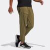 Adidas Casual Pants Men's Green Moderate Cuffed Pants HE9943