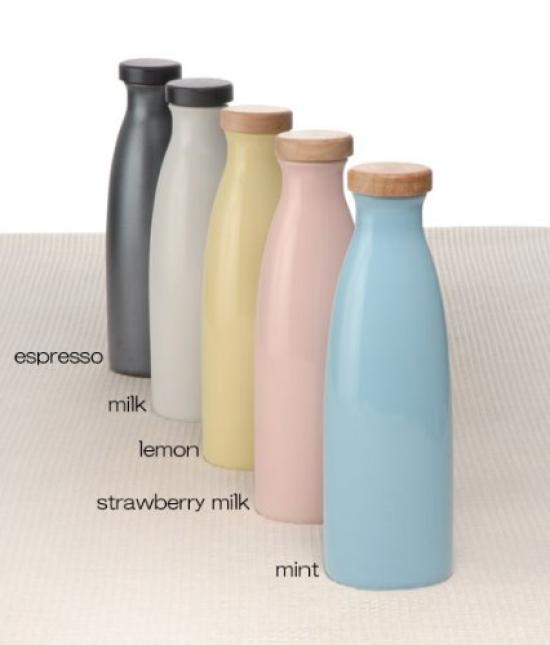Yamasho Pottery Shigaraki Ware Ion Bottle Candy Strawberry Milk Ion-s2
