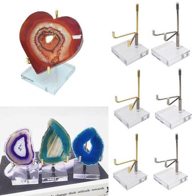 Transparent Crystal Ball Base Acrylic Jewelry Stand Crystal Ball Holder Glassball Base Mineral Shelf Sphere Display Stand