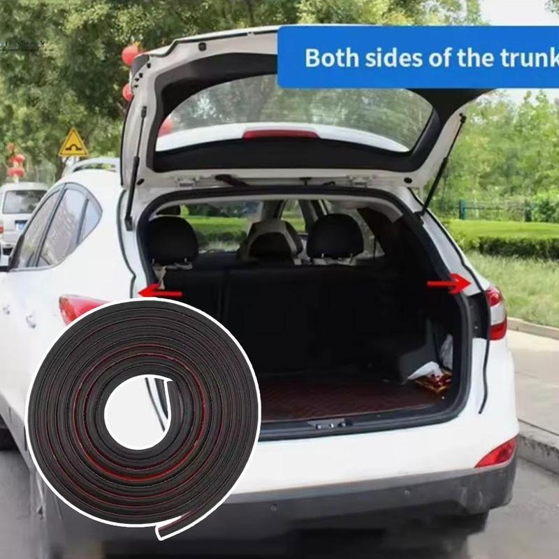 Car Door Rubber Seals Strip Thickening Sealing Adhesive Weatherstrip Sound Sealing Strip Car Retrofitted Car Door Seal Strips