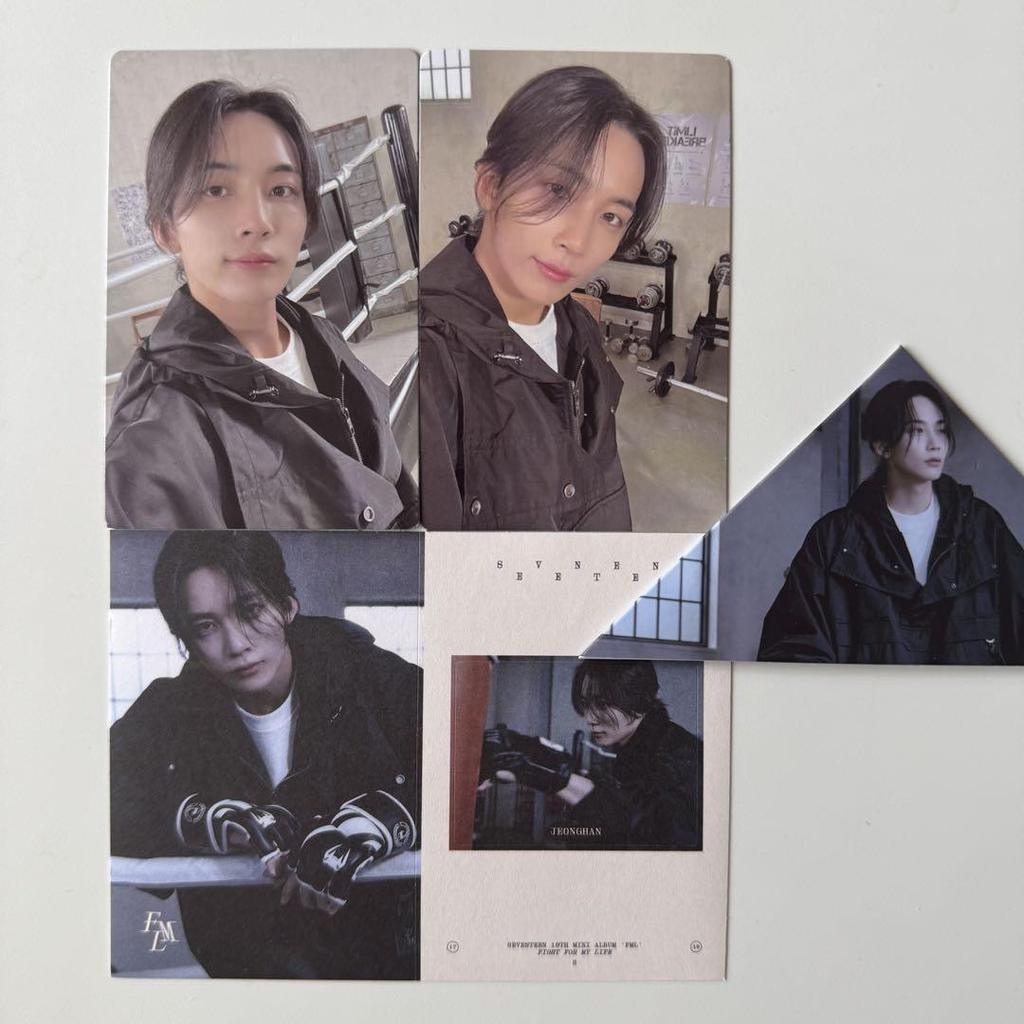 [USED] SEVENTEEN Seventeen FML Jeonghan Complete Album Trading Card