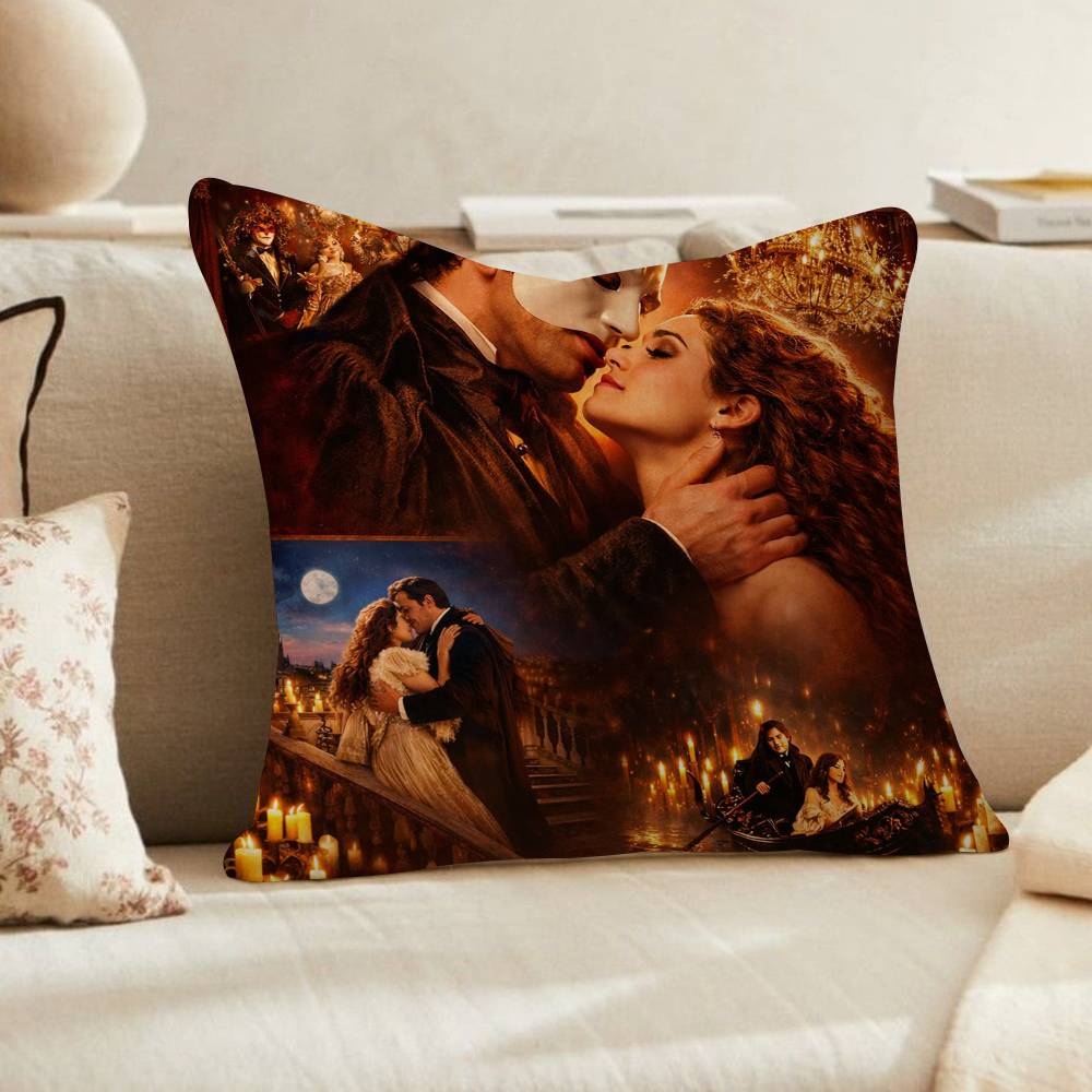 

The PPhantom of The OOpera Pillow Gift Home Office Decoration Bedroom Sofa Car Cushion Cover case x 30x30 cm
