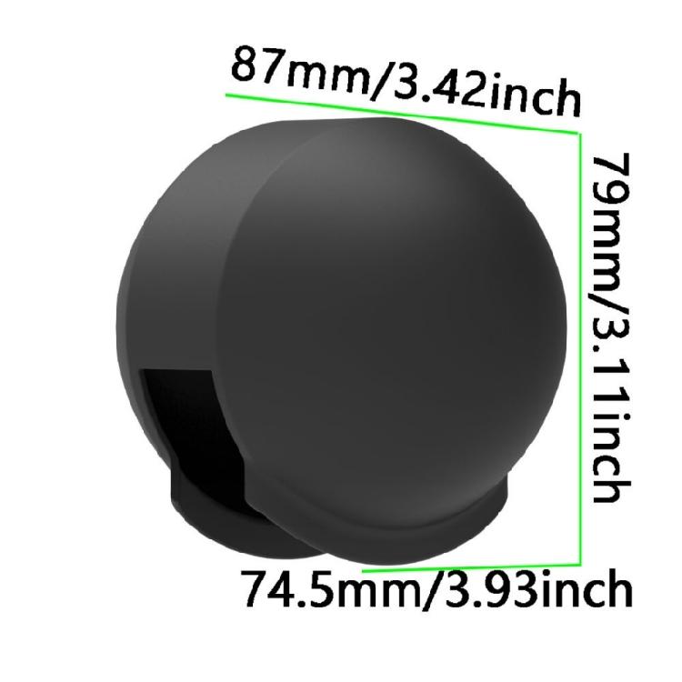 Invisible Silicone Protective Case Lens Cover For 360 X3/X4 Cameras Providing Invisible Waterproof Benefits