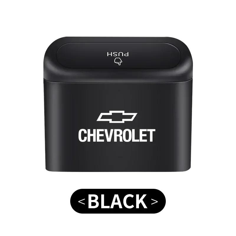 

Car Portable Hanging Car Trash Can Wastebasket with Lid For Chevrolet Cruze TRAX Aveo Lova Sail Captiva Malibu Camaro Cobalt чорний