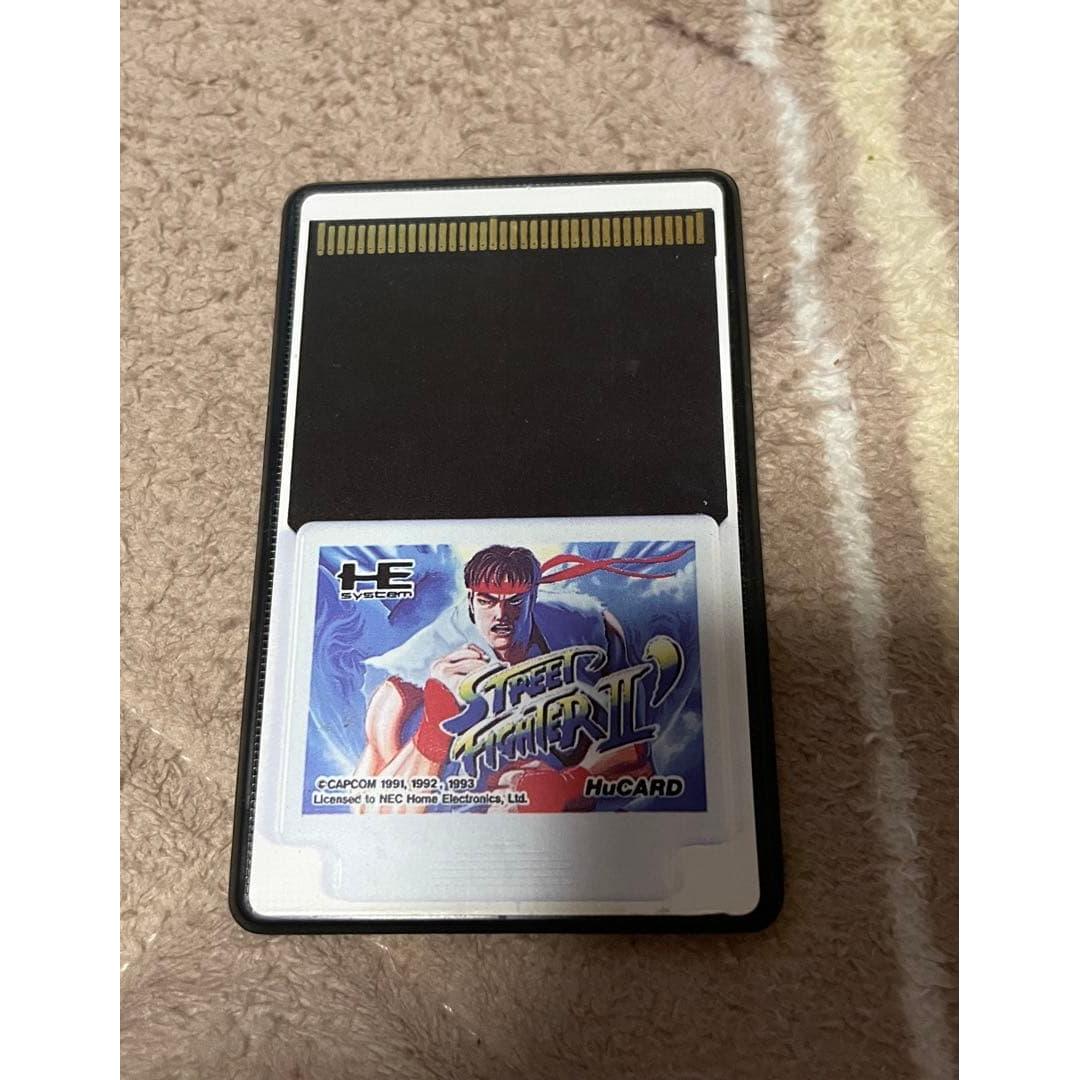 Used Rare Wanpaku Kozo Promotional Item Street Fighter II Hu Card Design Calculator