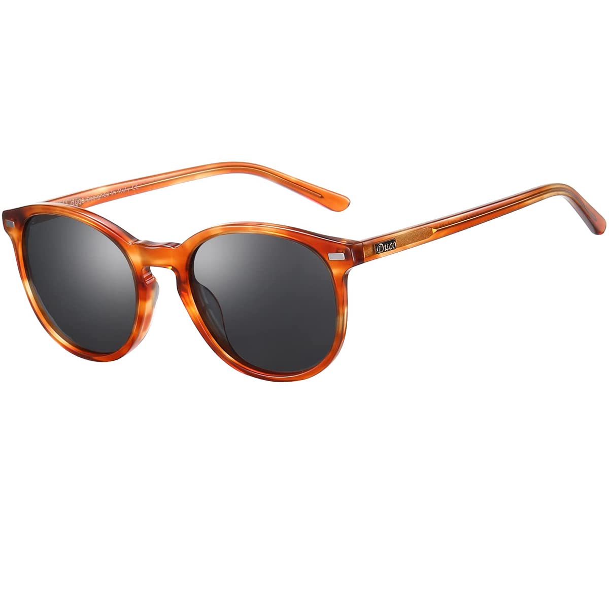 

UV Round Polarized Fashion Sunglasses UV 1230 [DUCO] Women s Sunglasses, Protection, Sunglasses, UV400, Lenses, Design, Women, Protection, (Brown