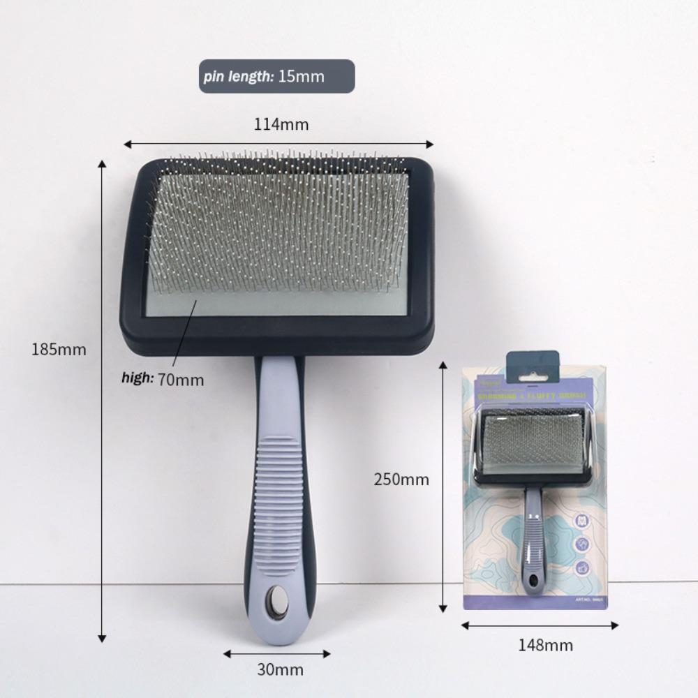 Massage Clean Pet Comb Removes Loose Dirt Pet Shedding Brush for Long and Short Haired Pets