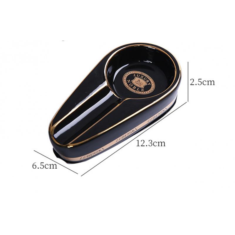 Cigar Ashtray Ceramic Ashtray Creative Portable Cigar Ashtray Smoking Accessories Cigar Accessories