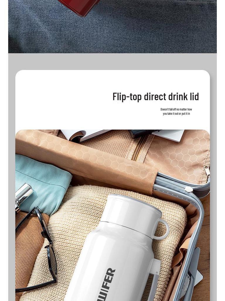 Good Wife Smart Portable Electric Kettle with Keep Warm, Large Capacity, and Temperature Control for Home and Travel.