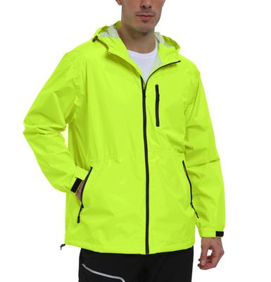 MoFiz Lightweight Raincoat for Outdoor Commuting To or Commuting Men's Raincoat, Waterproof, Water-Repellent, Breathable, Windproof, Workwear,