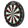 Dart Board, High-Grade Self-Healing Sisal Fiber Dartboard with Staple-Free Bullseye, Blade Wire & Rotating Number Ring, 450mm Professional Dartboard