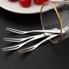 Wutuo 316 Stainless Steel Two-Tine Fruit & Dessert Forks