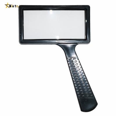 Magnifier Handheld Square Reading Magnifier Magnifying Glass Loupe for Reading Repair Tool