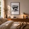 Poster J’peux pas je suis Masseur J'peux pas minimaliste | Affiche Papier Photo 310 g Finition Perlée Format Taille A3 | Décoration