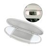 Sun Visor Mirror Frame Cover For BMW MINI Cooper R55 R56 R60 2007-2014 Gray