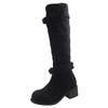 Comfortable Hundred Vintage Women's Not Tired Tall Western Cowboy Boots - Comfortable Soft Non-Slip Height Increasing Shoes