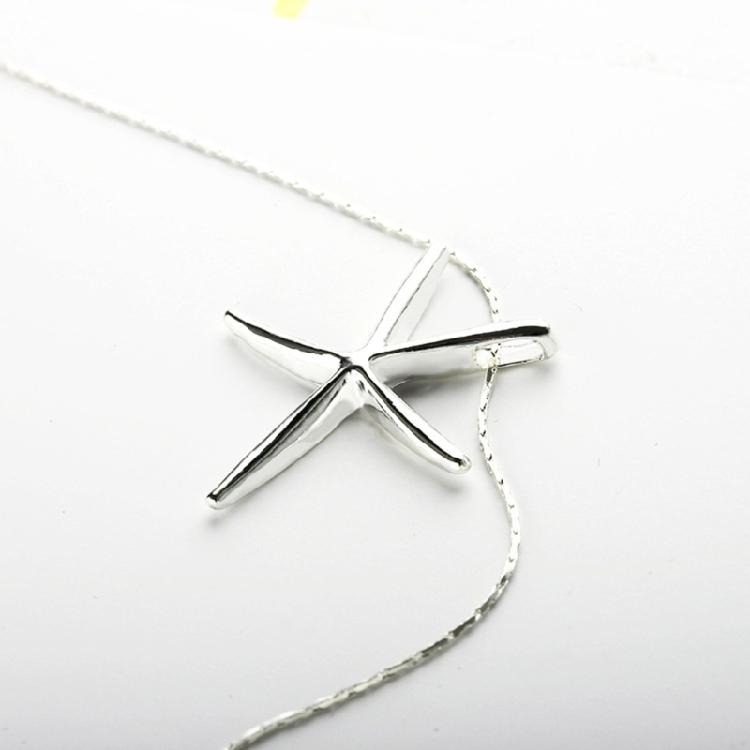 Starfish Pendant Choker Alloy Material Neck Jewelry Party Jewelry Beach Jewelry