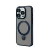 Applicable To iPhone17 Matte Magnetic Suction Bracket Mobile Phone Case Apple 15Pro with Lens Film Protective Case 18