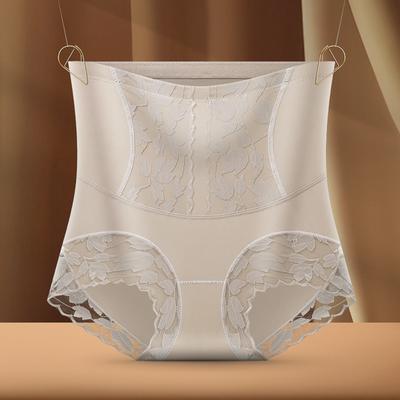 Gürtelhöschen Nachgeburtlicher Bodyformer Hohe Taille Spitze Floral Slips Po-Lifter Unterhosen Damen