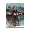 1pc frameless Canvas  MINDSET IS EVERYTHING Motivational Poster Lion Tiger Wolf Animal Wall Art Canvas  Print fo
