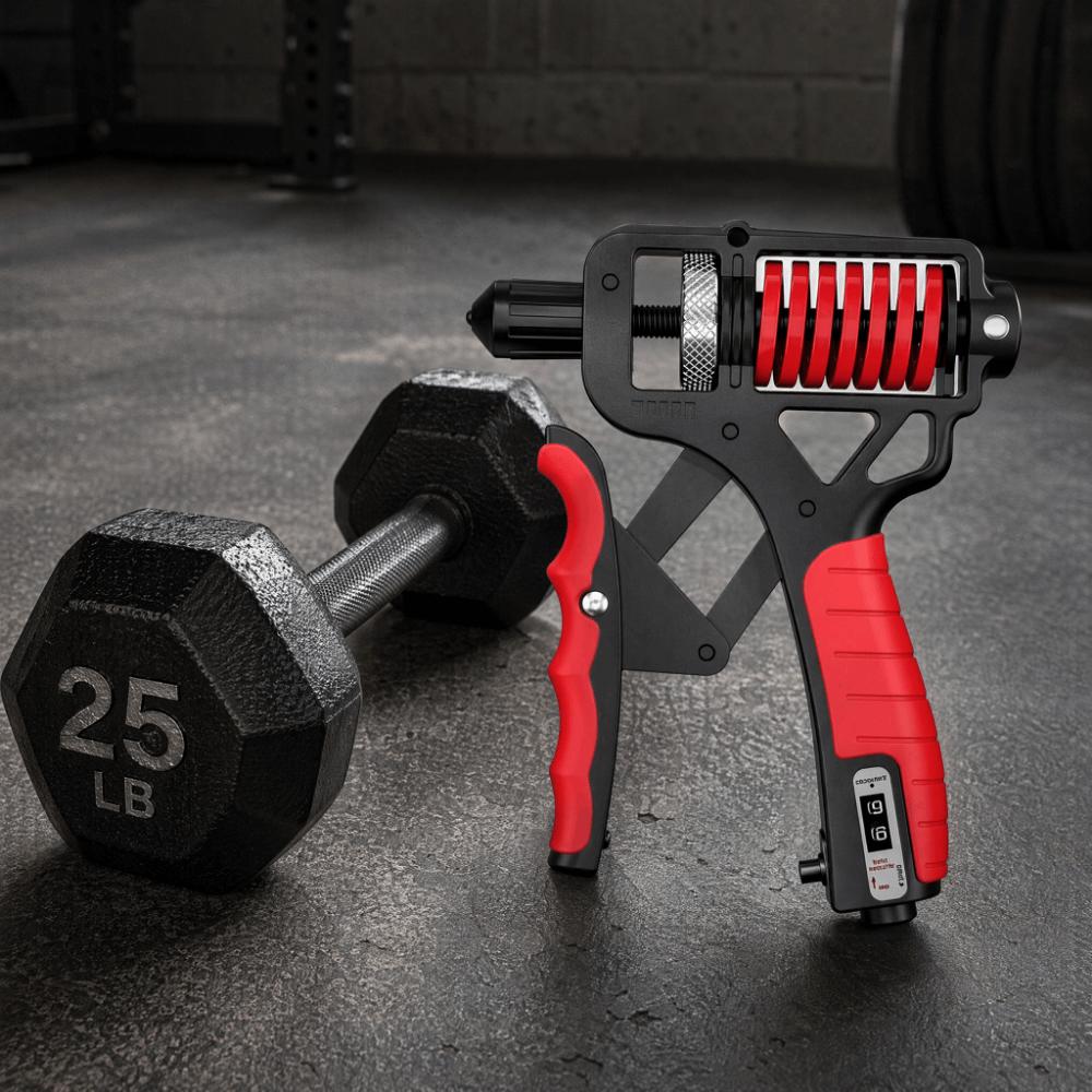 Non-Slip Adjustable Grip Strengthener Titanium steel Hand Grip Strengthener  Hand Strength Training