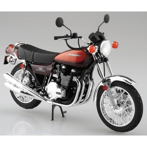 Aoshima Bunka Kyozai (AOSHIMA) 1/12 The Bike Series No. 43 Kawasaki Z2 750RS '73 with Custom Parts Plastic Model