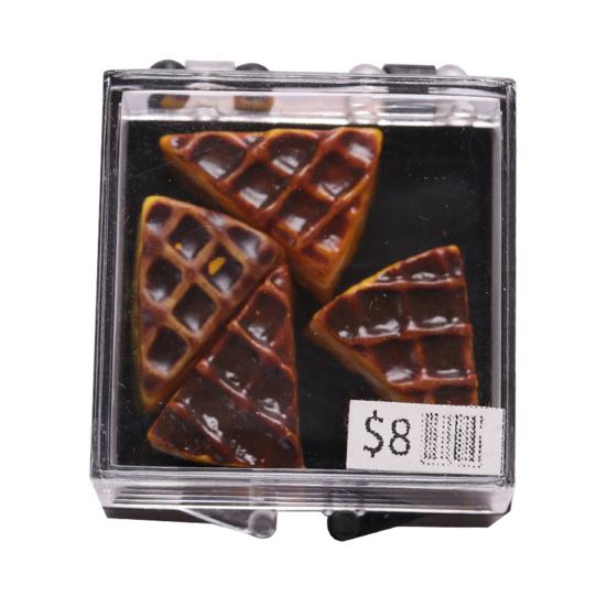 Practical Realistic Pretend Play Compact 1/12 Mini House Boxed Cake Model Kitchen Food Toy for Home Miniature