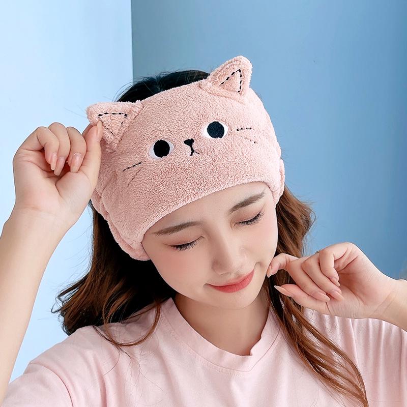Plush Cute Headband for Girls: Wide, Sweet, Hair & Makeup Accessory