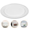 Amosfun Microwave Turntable Plate, 24.5cm, Heat-Resistant Glass, Microwave Turntable Replacement, Round Rotating Plate, Oven-Safe, Home Microwave Acce