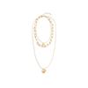 Collier - LUXENTER - Hanoi - Or jaune 18 carats - Alliage métallique - Fermoir mousqueton