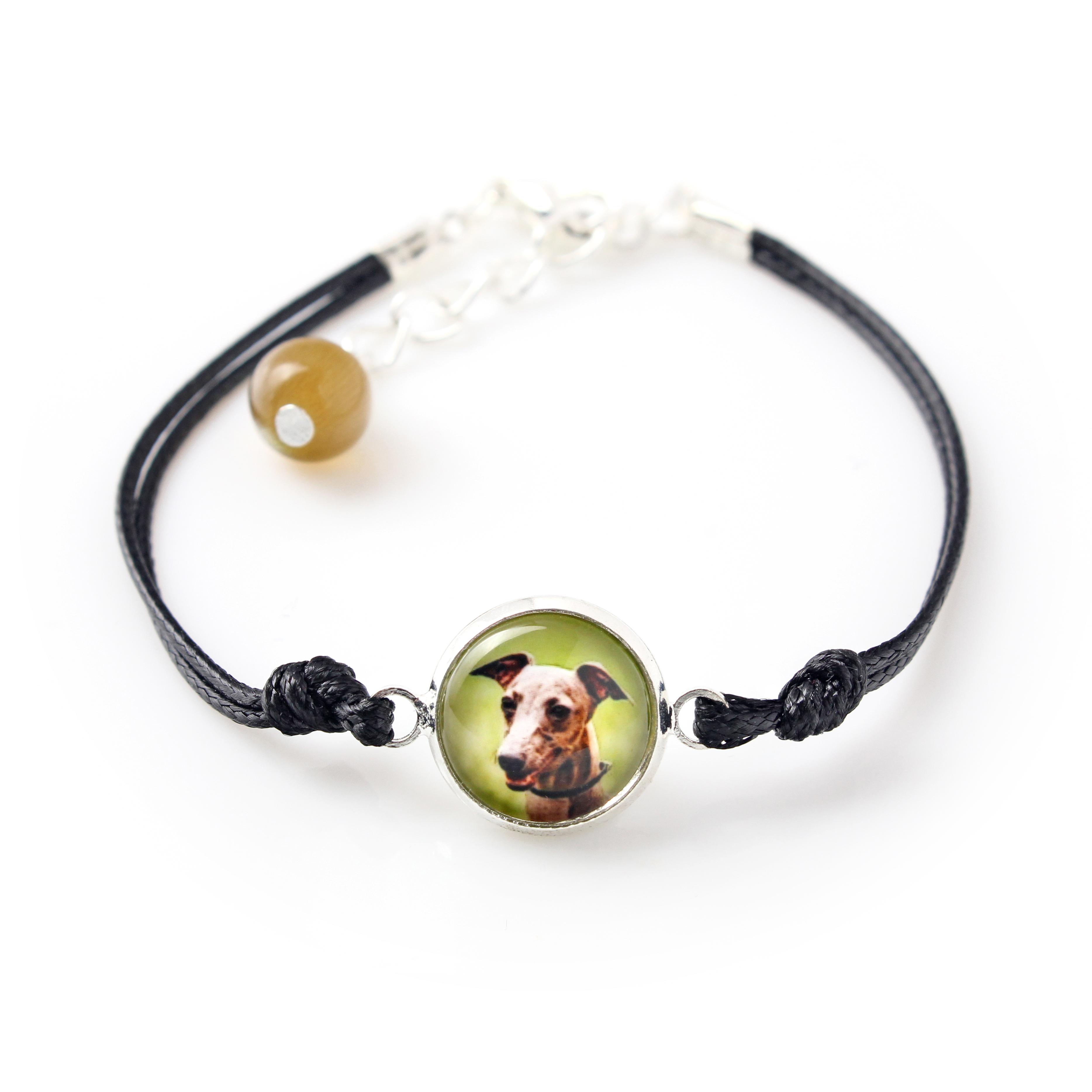 

Azawakh, Tuareg Sloughi - bracelet with your photo handmade, unique jewelry from the Art-Dog brand