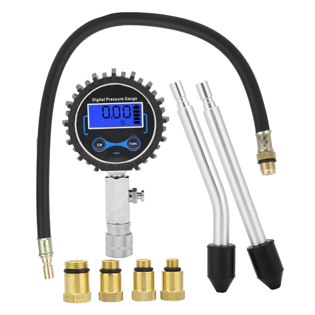 3 ‑300 PSI Engine Cylinder Pressure Detection Digital Gauge Repair Tester Kit