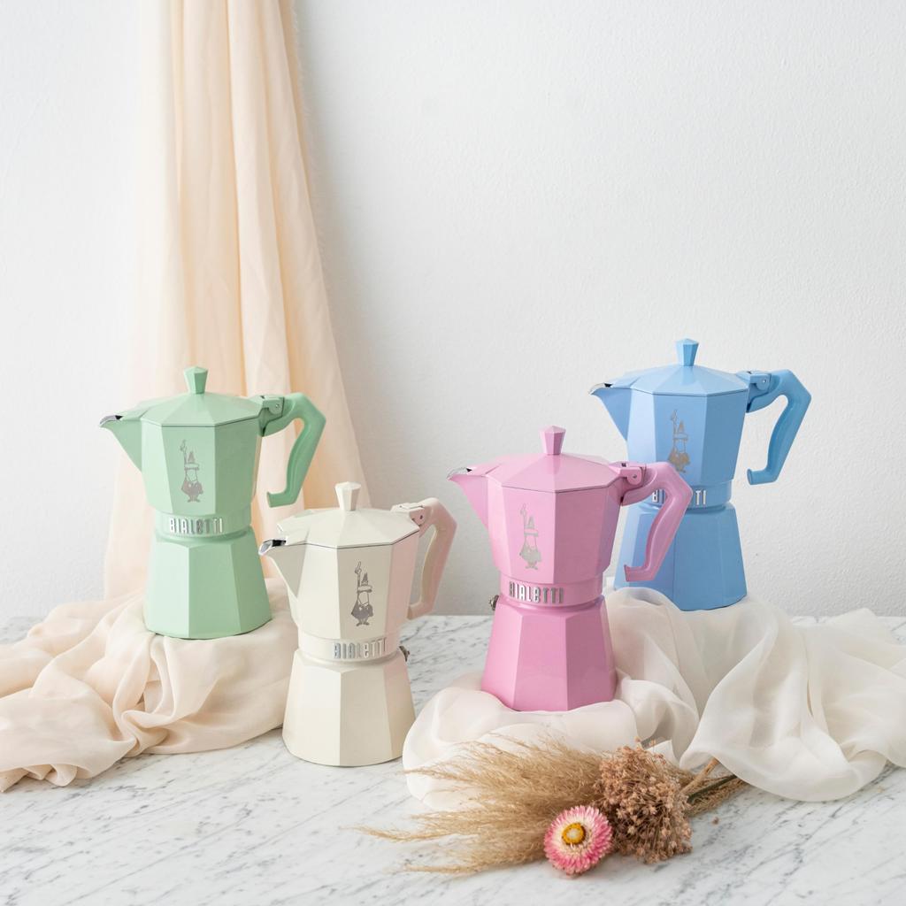 Bialetti Moka Exclusive Creamer, 3-Cup, Stovetop (Coffee Maker, Espresso Maker, Makachinetta)