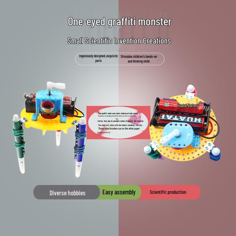 DIY Graffiti Robot Kit for Primary Students: Build and Explore with Hands-On Science and Technology
