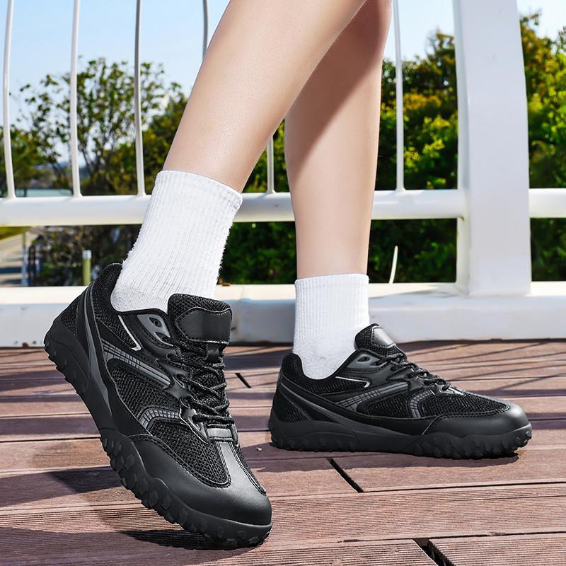 TUINANLE New Arrival Couple Sneakers Wide Fit Outdoor Minimalist Black Casual Shoes for All Day Wear