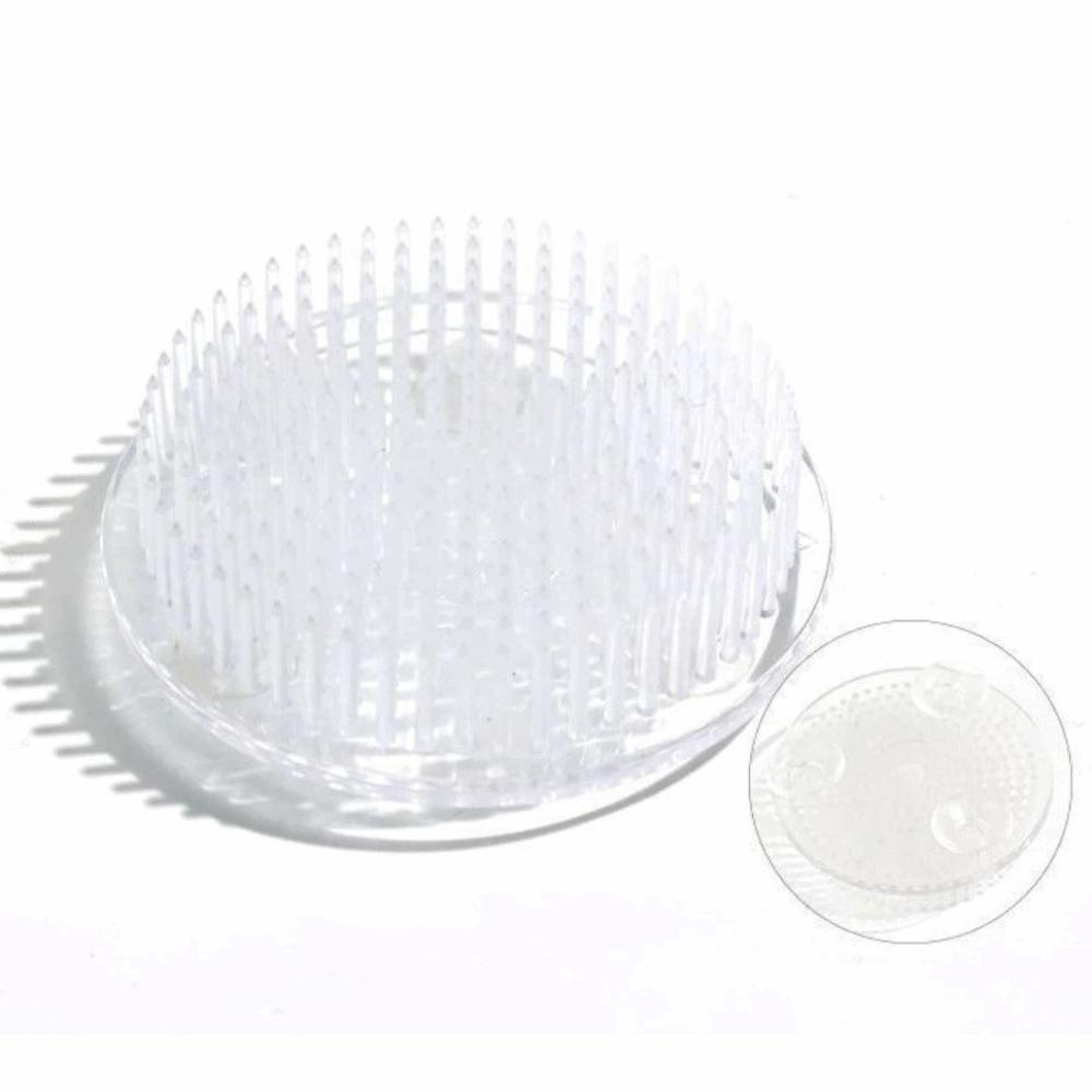 Suction Cup Flower Frog Round Floral Fixation Base Fixed Arranging Tool Flower Arranging Style A