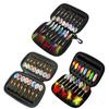 16Pcs Fishing Spoons Lures Sequins Baits Casting Fishing Lures Baits Fishing Lures Spinner Baits Metal Spoon Fish Lures