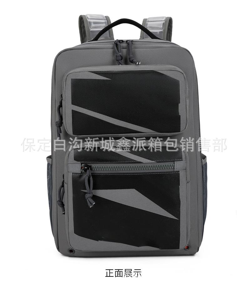 Air Cushion Backpack Large Capacity Backpack Daily Student Schoolbag Nylon Travel Backpack