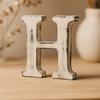 Wooden Letter H