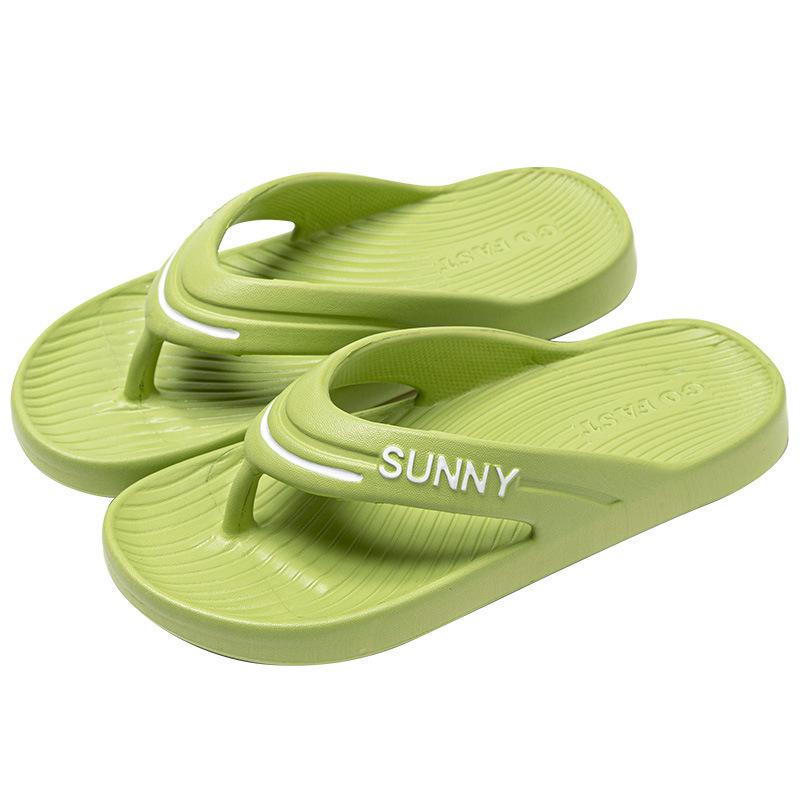 Eva Non-Slip Odor-Free Flip-Flops: Portable Summer Sandals for Men and Women with Thick Soles for Outdoor Wear and Beach Activities