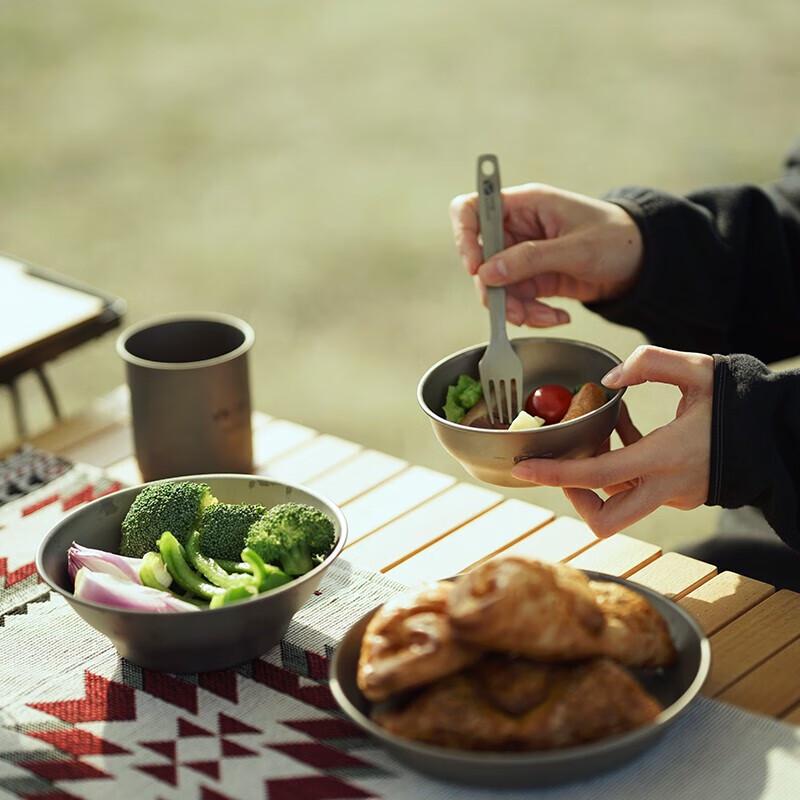 Mobi Garden Feast Lightweight Titanium Outdoor Tableware