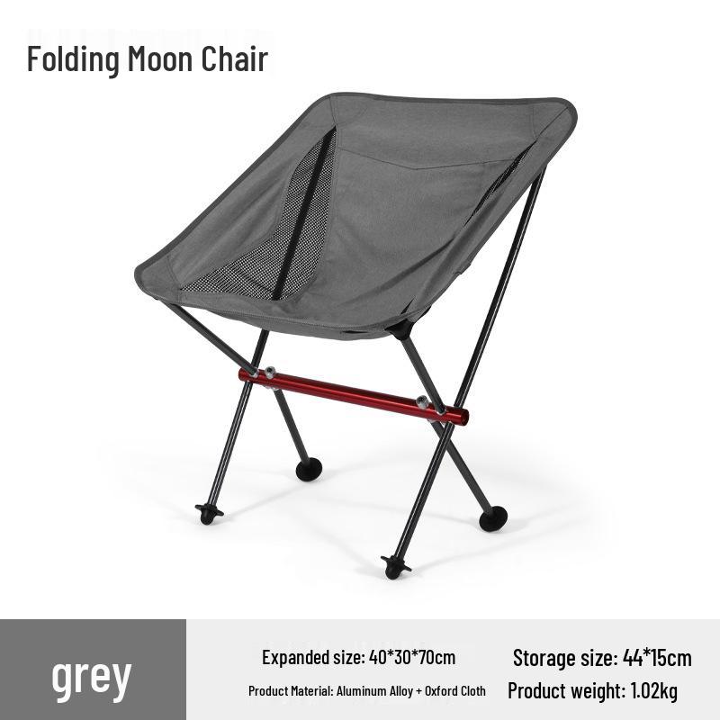 

Сверхлегкий алюминиевый складной стул-луна для улицы, пляжа и рыбалки.