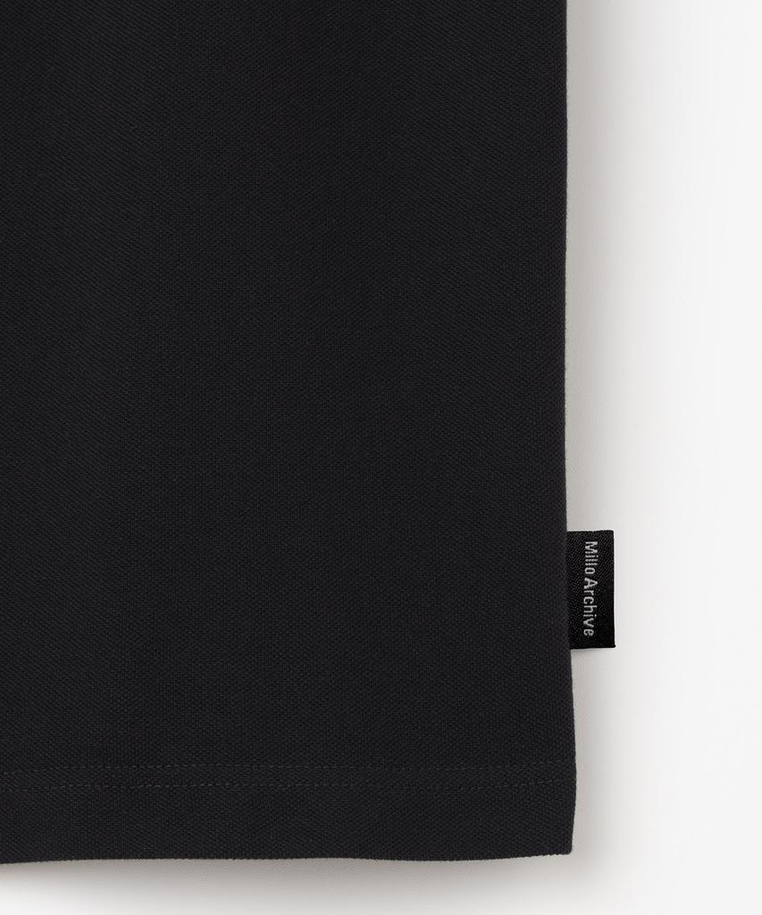 MILLO ARCHIVE Ma Team Pique Polo Shirt [Black]