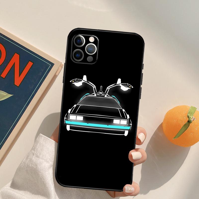 

Back to the Future Cool Funda Case For iPhone 14 15 16 Pro Max 11 12 13 Pro Max Mini XR 16 15 Plus 16e Phone Cover iPhone 13 mini